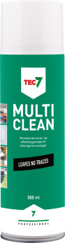 Tec7 Multiclean, skumspray for rask rengjring